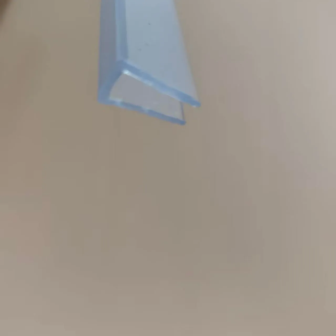 Transparent U‑Channel PVC Plastic Edge G